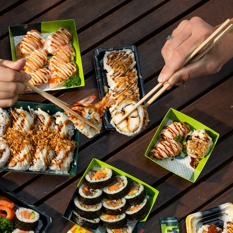 Miso Hungry sushi spread