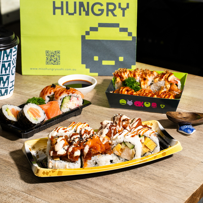 Miso Hungry takeaway spread