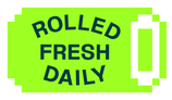 Rolled Fresh Daily badge