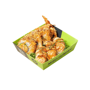 Spicy Salmon and Prawn Combo